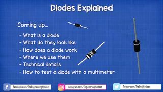 Diodes Explained - The basics how diodes work working principle pn junction