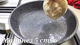 Просто добавьте МАЙОНЕЗ в кипящую ВОДУ! Мало кто знает этот секретный рецепт