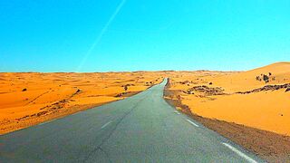 Paysages du sahara algérien
