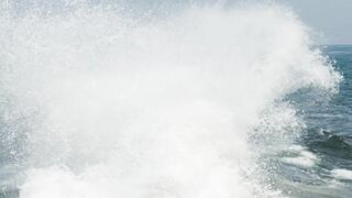 Big Backwash Wave