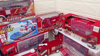 Unboxing Truk Pemadam Kebakaran, Truk Damkar dan Sampan Boat Pemadam