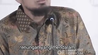 Renungan Yang Mendalam Dari Ust. Adi Hidayat