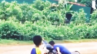 Two kids just make me sick to my stomach