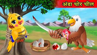 पक्षी कार्टून _ chidiya cartoon kahani _ moral story _ kauwa ki kahani _ tuni chidiya _cartoon hindi