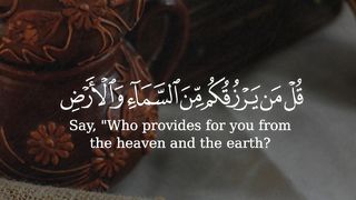 قل من يرزقكم من السماء والارض الشيخ #أحمد_حمادي #سورة_يونس