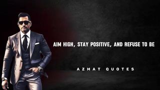 Attitude motivational speech