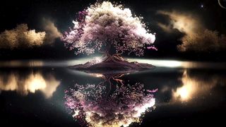 Meditate with oneself and relax