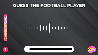 Guess The Football Player By Voice ????????️ Football Quiz.