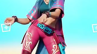 ox , Phaedra , Sierra , Charlotte "Not an official Emote"