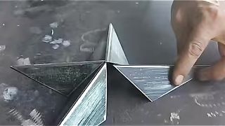 Handicrafts using simple and available materials