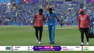 Kohli Bowling