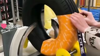 تغليف الاطارات