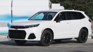 2024 Honda CR-V FCEV Design Preview in Platinum White