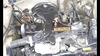 Mise opoin moteur toyota corolla starlet E2 - تركيب حزام المسنن تيوتا 12 فالف.