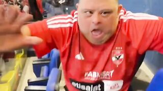 يا خرابي على إللي عمله أمح الدولي وهو بيقلد الحراق إمام عاشور وكهربا  .
