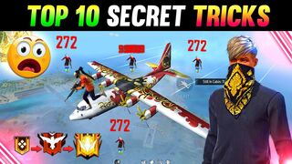 Top 10 Secret Tricks 99% Players Dont Know ????  Factory Hidden Places Free Fire  Hidden Places