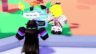 Say Yes or no for ROBUX! #roblox #robloxplsdonate #plsdonate #robux #shorts