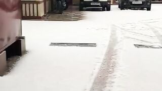 Snow in Shillong