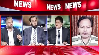 Hamid Mir has seen a mirror in Attadar Colliveshow. Hamid Mir brought the evidence. Shame on you now