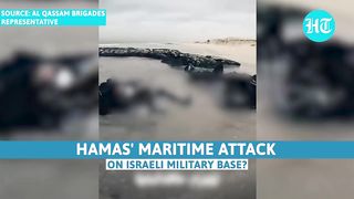 IDF Base Attacked By Hamas Divers_ Firing Reported As Palestinians Claim 'Frog Unit' Assault.