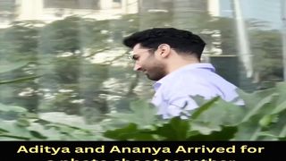 Aditya and Ananya Arrived for a photo shoot together #ananyapanday #shorts #short #trending #viral #bollywood #shortvideo
