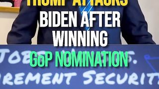'Our Country's In Serious Trouble'_ Trump Attacks Biden After Winning GoP Nomination.