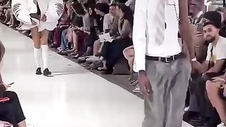 Its own atmosphere at fashion shows