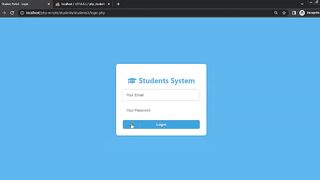 PHP Student Management System Source Code - PHP Web Application With MySQL Database