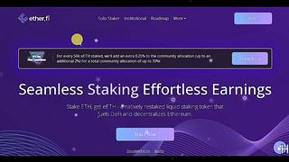 Binance Launchpool Farm ETHFI by Staking BNB and FDUSD Binance Introducing Ether.Fi