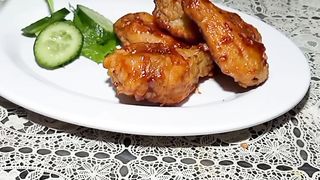 Honey chicken wings