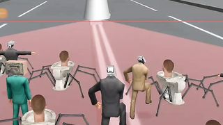 The Monstег Skibidi Toilet Egorka добежал до финиша