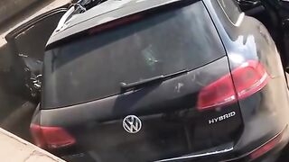 Recycling of a once-popular car that has already become obsolete
