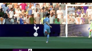 My first match as MAN CITY  player