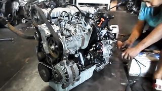قبل تركيب المحرك.؟ تشغيله خارج السيارة - Moteur D@Tutoriel Mécanique Mokhtar شروحات مكانيك مختار.