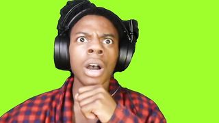 iShowSpeed Shocking - Green Screen