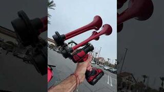 This really bothered me for years #prank #horngun #impactdrill #sportcar #car #cars #corvette