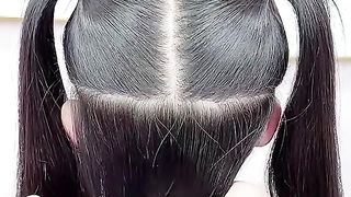 تسريحة انيقة