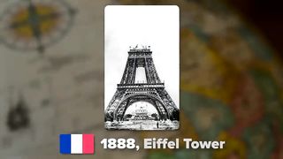 Comparison: Famous Places Then and Now