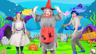Halloween Baby Shark _ Kids Songs and Nursery Rhymes _ Halloween Songs from Bounce Patrol