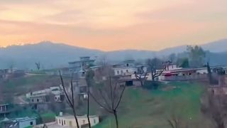 Kashmir Kotli Village Morning Beautiful View