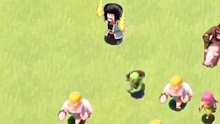 Re-Created Wizard Hair in CoC