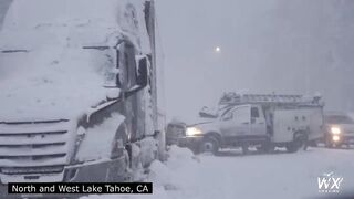 California Winter Storm Traffic