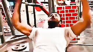 Gym shorts upper chest