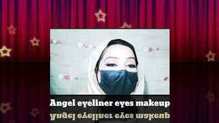 How To: ANGEL WINGS EYELINER ON Puffy EYES | Lashes Beauty Parlour