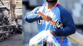 Rishabh Pant in Hospital after Serious Car Accident: #rishabhpant #accidentnews #news #breakingnews