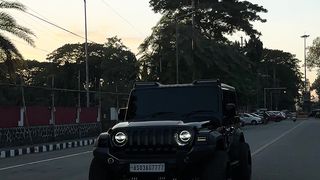 black all modified thAR ON INDIAN ROADS