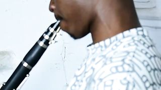 Barely holding on clarinet cover