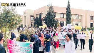 Protest against the university
