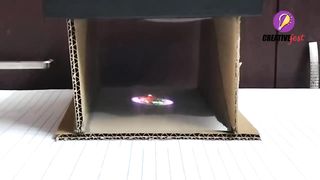 More simple Way to make 3d hologram box screen