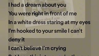 Dream about u